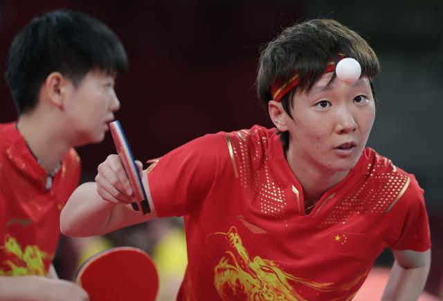 开云-国乒首次动用奥运P卡 王曼昱首秀助女团赢开门红